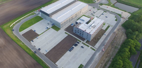 Produktions- und Verwaltungsgebäudes